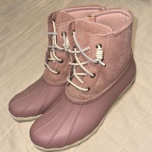 Sperry rubber boots